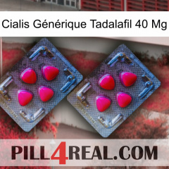 Cialis Générique Tadalafil 40 Mg 14